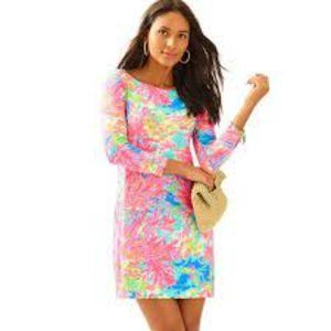 Lilly Pulitzer “Palm Beach Coral” UPF 50+ Sophie shift dress